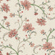 Lily Red Victorian Wallpaper by Coordonné