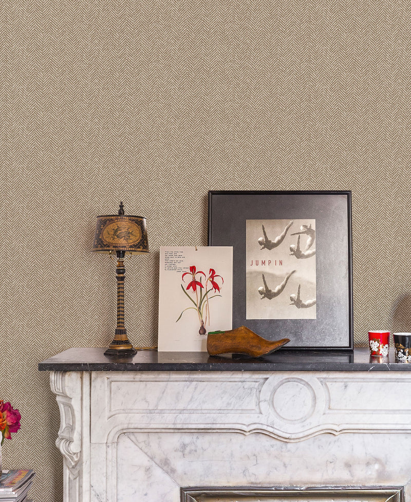 Spike Curry Victorian Wallpaper by Coordonné