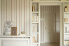 Lineal Clay Victorian Wallpaper by Coordonné