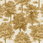 Chestnut Tree Curry Victorian Wallpaper by Coordonné