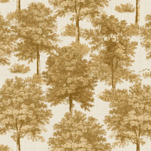 Chestnut Tree Curry Victorian Wallpaper by Coordonné