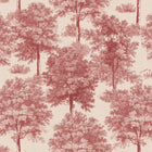 Chestnut Tree Red Victorian Wallpaper by Coordonné