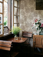 Chestnut Tree Ecru Victorian Wallpaper by Coordonné