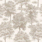 Chestnut Tree Ecru Victorian Wallpaper by Coordonné