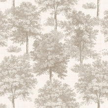 Chestnut Tree Ecru Victorian Wallpaper by Coordonné