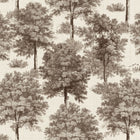 Chestnut Tree Clay Victorian Wallpaper by Coordonné