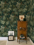 Verdure 16th Green Victorian Wallpaper by Coordonné
