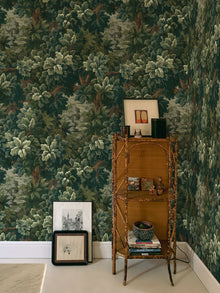 Verdure 16th Green Victorian Wallpaper by Coordonné