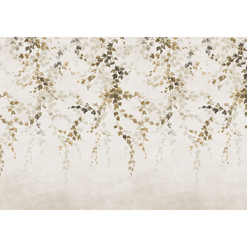Vine Shadow Curry Victorian Mural by Coordonné (400x280cm)