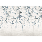 Vine Shadow Blue Victorian Mural by Coordonné (400x280cm)