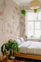 Countryside Pink Victorian Mural by Coordonné (400x280cm)
