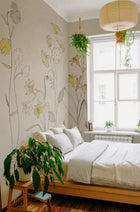 Countryside Yellow Victorian Mural by Coordonné (400x280cm)