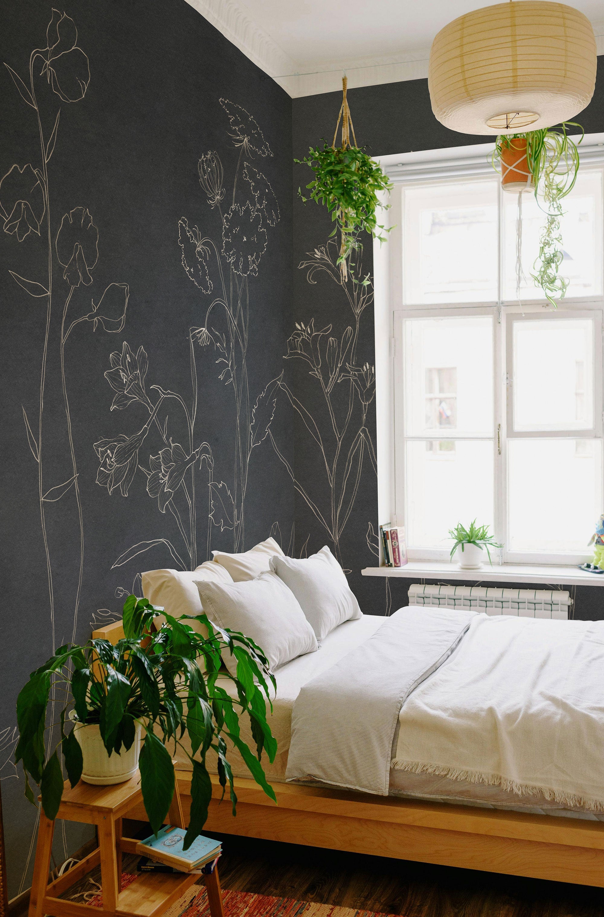 Countryside Black Victorian Mural by Coordonné (400x280cm)
