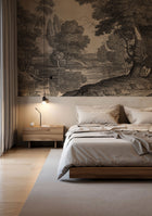 Engraving Ink Victorian Mural by Coordonné (400x280cm)