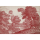 Engraving Red Victorian Mural by Coordonné (400x280cm)