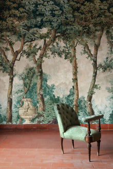 Byron Poem Green Victorian Mural by Coordonné (400x280cm)