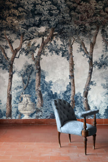 Byron Poem Blue Victorian Mural by Coordonné (400x280cm)