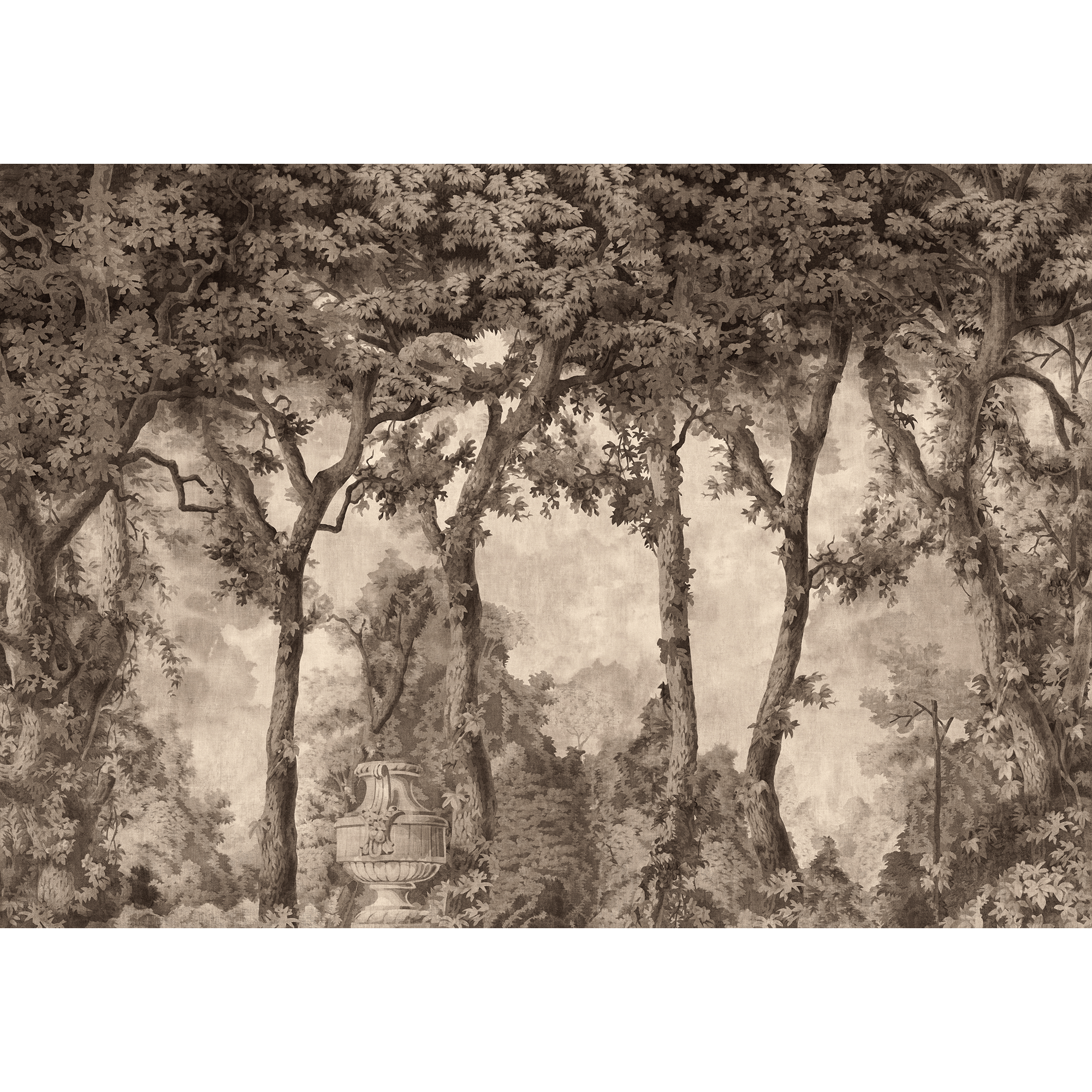 Byron Poem Black Victorian Mural by Coordonné (400x280cm)