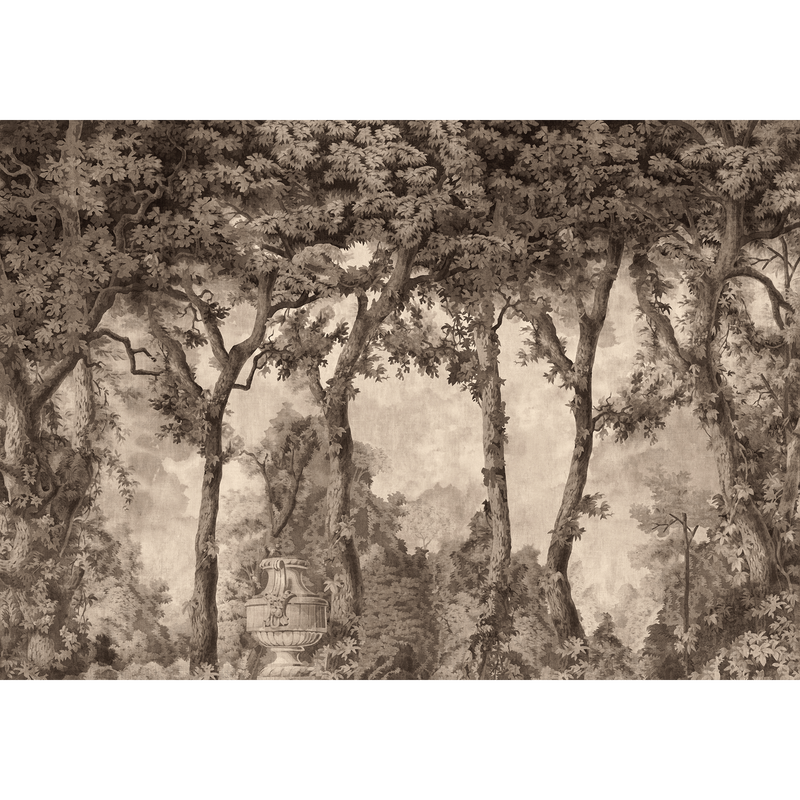 Byron Poem Black Victorian Mural by Coordonné (400x280cm)