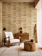 Agafay Desert Sienna Berber Wallpaper by Coordonné
