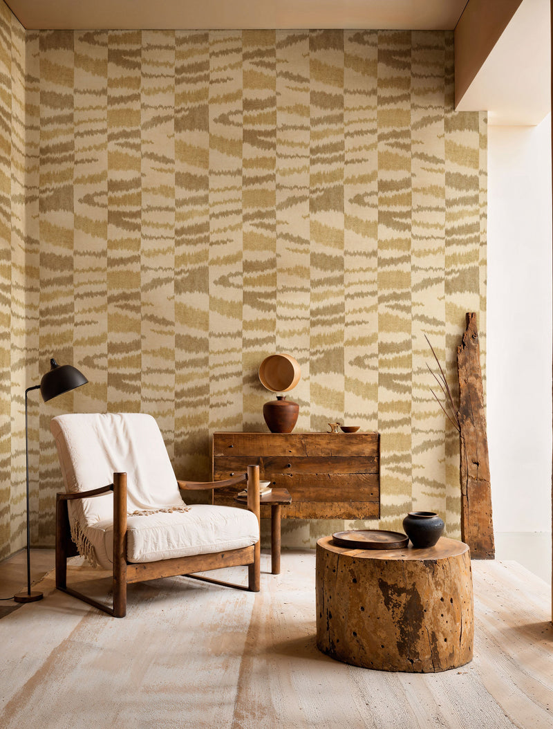 Agafay Desert Sienna Berber Wallpaper by Coordonné