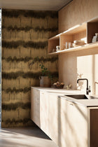 Ourika Trees Pistachio Berber Wallpaper by Coordonné