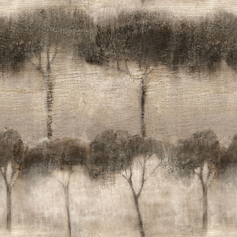 Ourika Trees Stone Berber Wallpaper by Coordonné