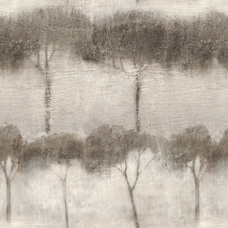 Ourika Trees Grey Berber Wallpaper by Coordonné