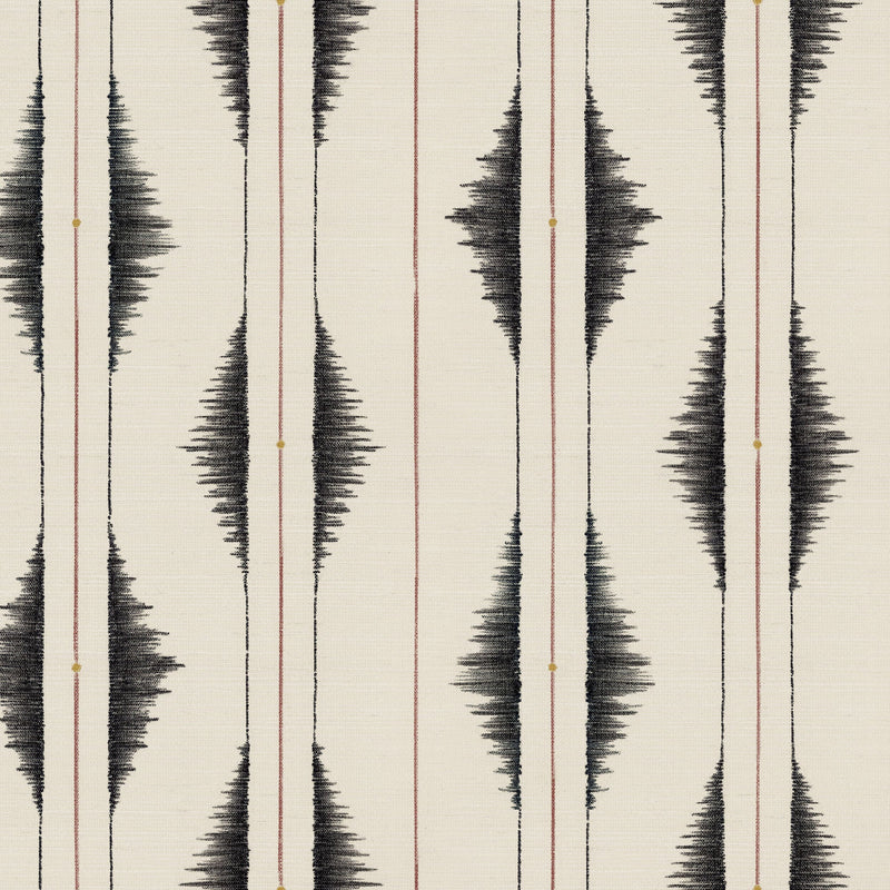 Azilal embroidery Zebra Berber Wallpaper by Coordonné