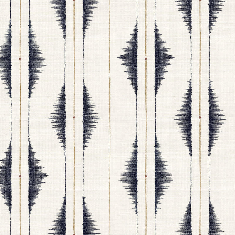 Azilal embroidery Sky Berber Wallpaper by Coordonné