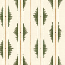 Azilal embroidery Leaves Berber Wallpaper by Coordonné