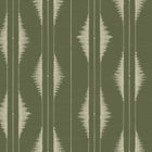 Azilal embroidery Pistachio Berber Wallpaper by Coordonné