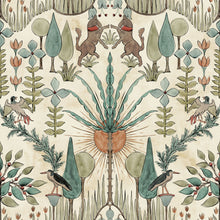 Oasis Villa Emerald Berber Wallpaper by Coordonné