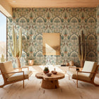 Oasis Villa Emerald Berber Wallpaper by Coordonné