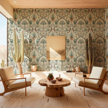 Oasis Villa Emerald Berber Wallpaper by Coordonné
