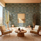 Oasis Villa Celadon Berber Wallpaper by Coordonné