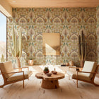 Oasis Villa Sand Berber Wallpaper by Coordonné
