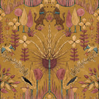 Oasis Villa Curry Berber Wallpaper by Coordonné