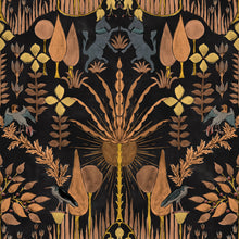 Oasis Villa Night Berber Wallpaper by Coordonné