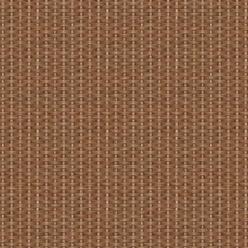 Kuba Raffia Honey Berber Wallpaper by Coordonné