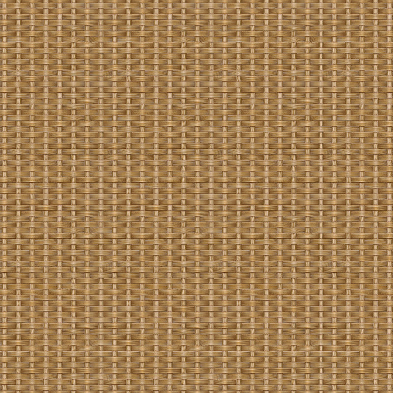 Kuba Raffia Sienna Berber Wallpaper by Coordonné
