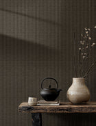 Kuba Raffia Night Berber Wallpaper by Coordonné