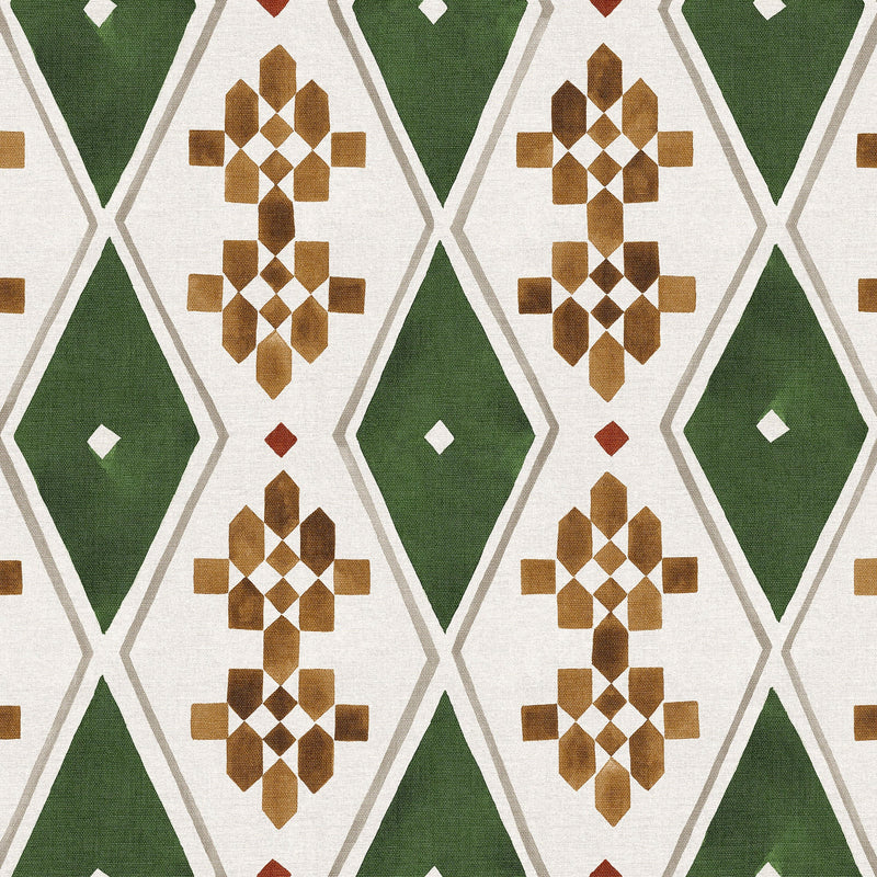 Beldi Rugs Leaves Berber Wallpaper by Coordonné