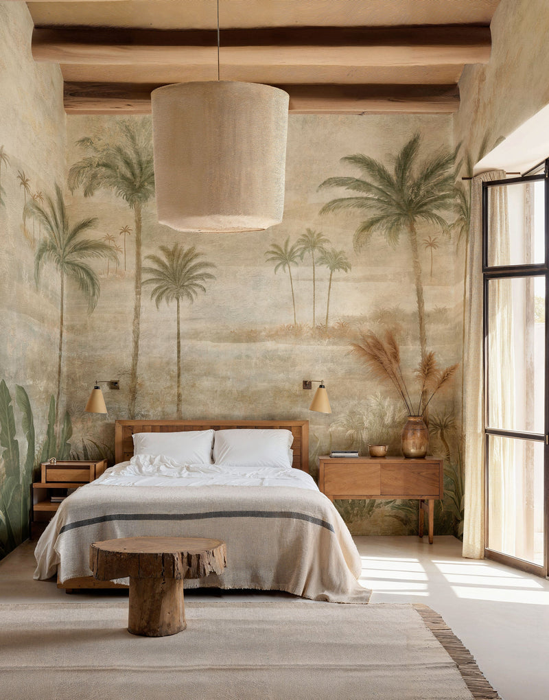 Draa Palms Leaves Berber Mural by Coordonné (400x280cm)