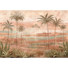 Draa Palms Rose Berber Mural by Coordonné (400x280cm)