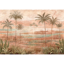 Draa Palms Rose Berber Mural by Coordonné (400x280cm)