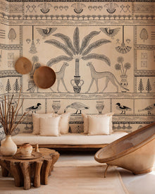 Asni Valley Cotton Berber Mural by Coordonné (400x280cm)