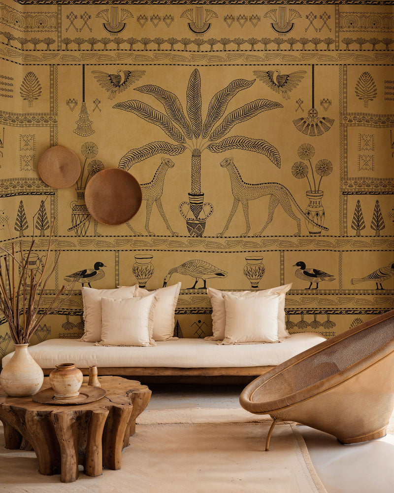 Asni Valley Curry Berber Mural by Coordonné (400x280cm)