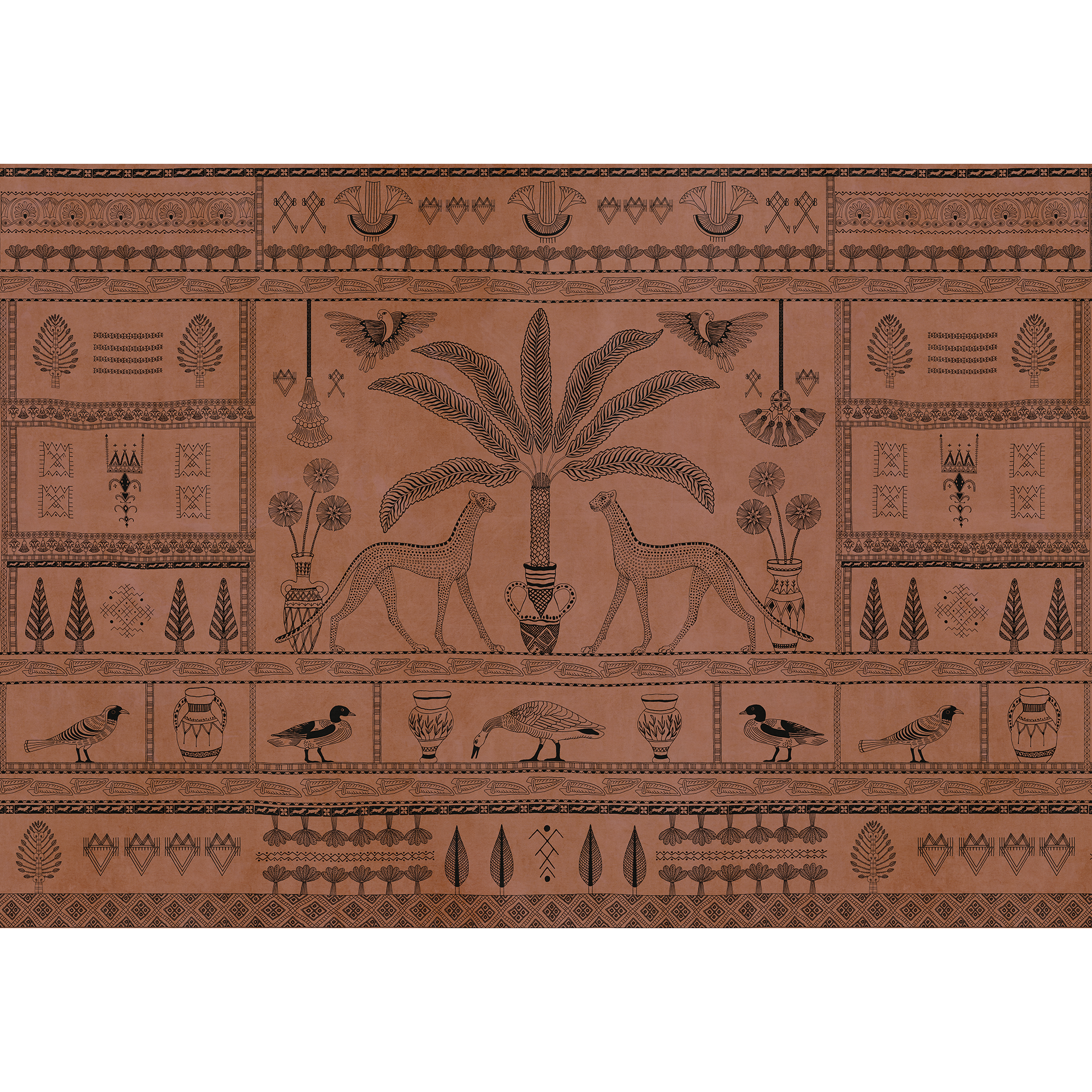 Asni Valley Clay Berber Mural by Coordonné (400x280cm)