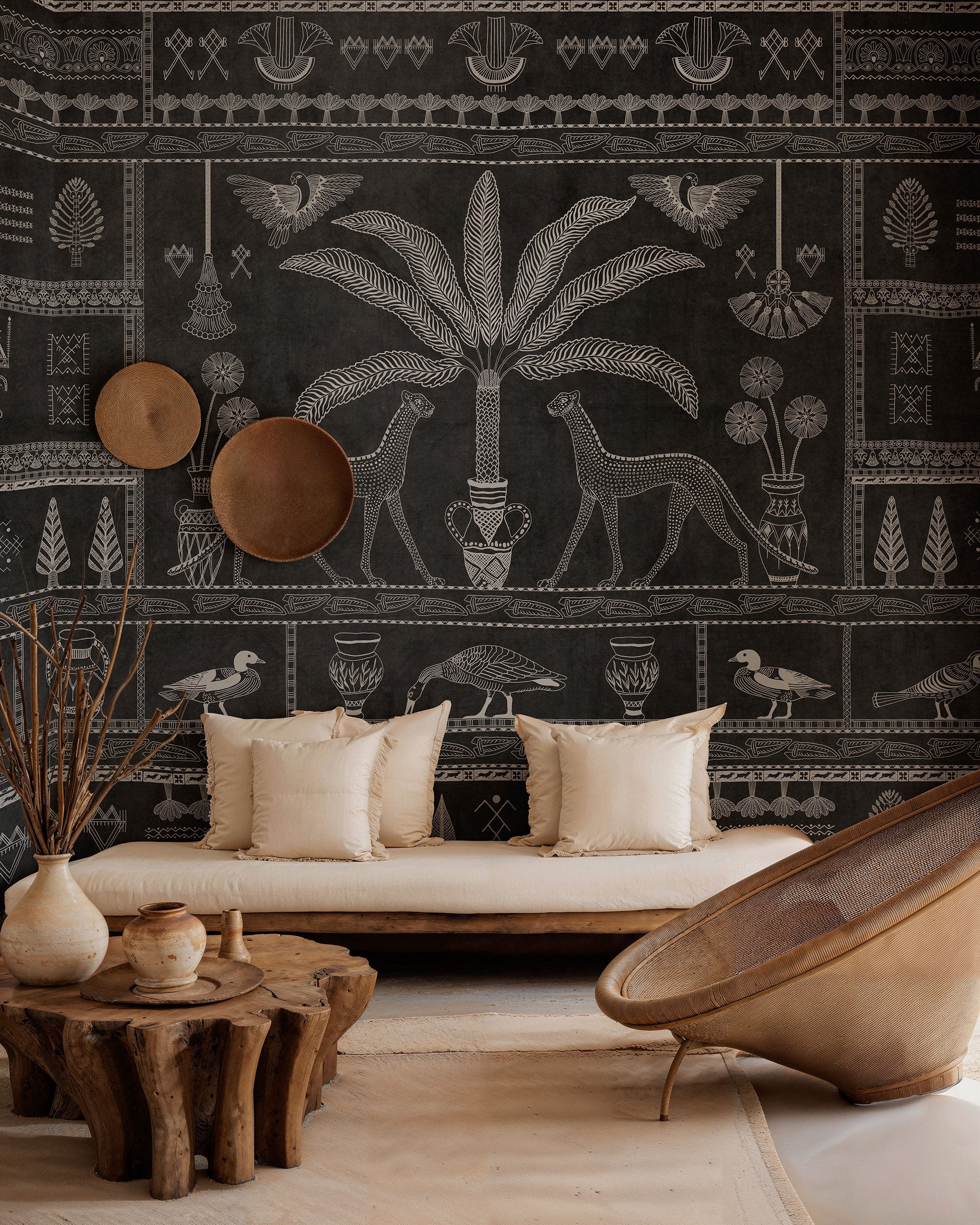 Asni Valley Night Berber Mural by Coordonné (400x280cm)